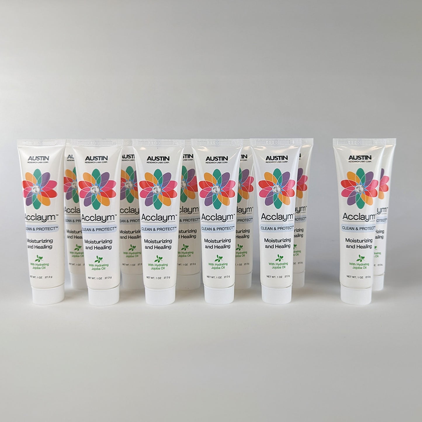Economy Pack of 12 Acclaym Hand and Body Cream Tubes