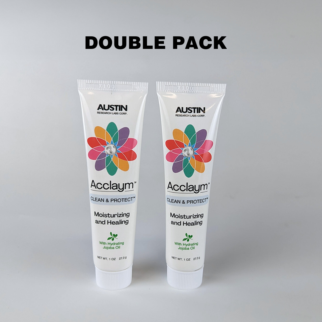 2 Pack Acclaym Hand and Body Cream 1 oz. Tubes