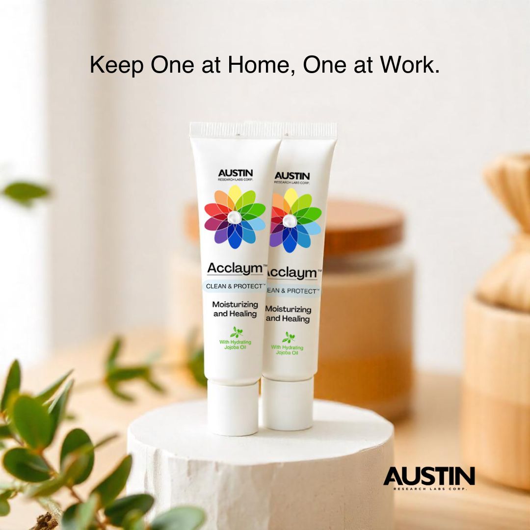 2 Pack Acclaym Hand and Body Cream 1 oz. Tubes