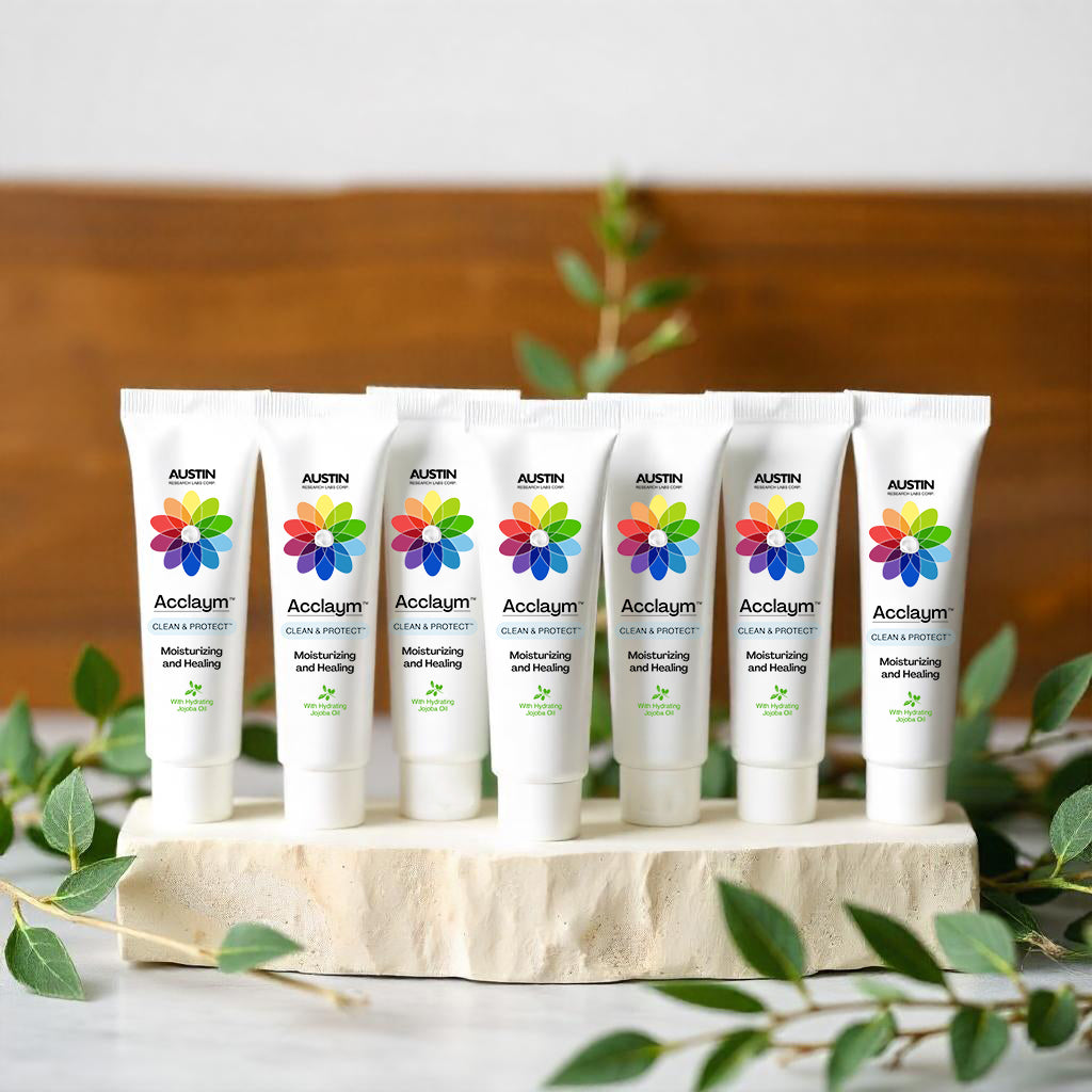 Family Pack, 7 Acclaym Hand and Body Cream Tubes